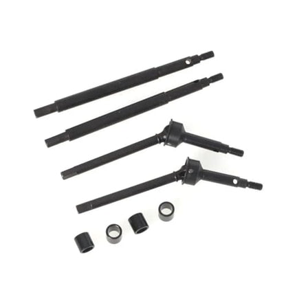 RC Car Models Parts for Traxxas for Trx4M for Racing 1/18 Rc Crawler Car Upgrade Parts Hard Steel Universal Front Rear Axle Drive Shaft Set