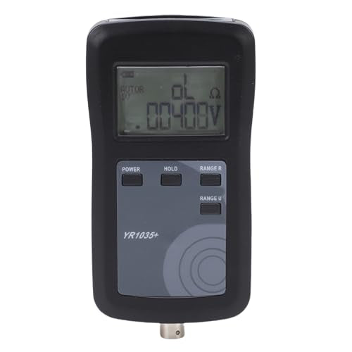 Dpofirs Digital Battery Internal Resistance Tester | 4 Wire Ohm Meter for NiMH NiCD Liion LiPo LiFePO, 0.01mΩ Resolution, 200Ω Range, 0-100V DC Analyzer
