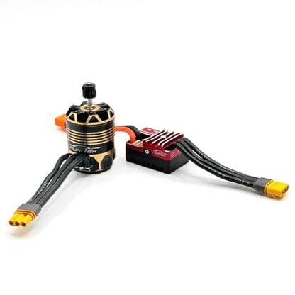 Furitek Vortex-X Brushless Sensored Power System with 3.17mm Shaft Motor for Losi 1/18 Mini LMT - Remote Control Car, RC Car, RC Crawler 1/18 Scale Electronics (FUR-2677)