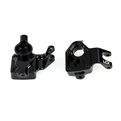 LCX Racing 1/18th RC Crawler Car Front Portal Axles Aluminum Steering Knuckle for Axial Capra UTB18 Unlimited Trail Buggy, Upgrades Parts Accessories (Steering Knuckle)