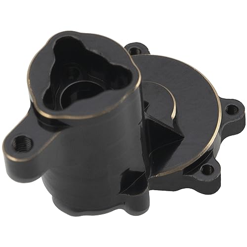 Share Goo Brass Front Inner Portal Housing Steering Knuckle & Rear Portal Housing Cover Compatible with Redcat Gen8 Scout II V2 V1 1/10 RC Crawler Upgrades Part