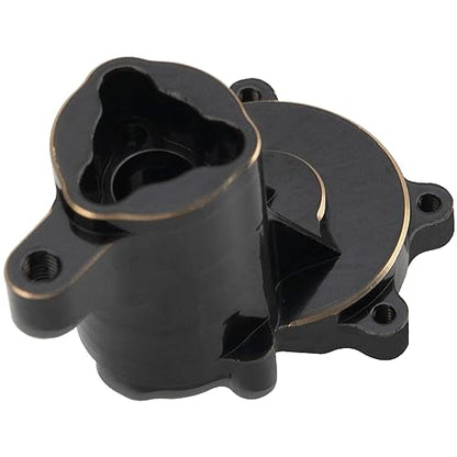 Share Goo Brass Front Inner Portal Housing Steering Knuckle & Rear Portal Housing Cover Compatible with Redcat Gen8 Scout II V2 V1 1/10 RC Crawler Upgrades Part