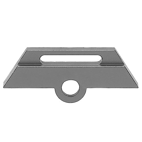 Tall Battery Holder Mount Hold Down for 1/10 2WD 5822 5822A, Aluminium Alloy RC Battery Mount Plate, Battery Holder Mount with Strap for 1/10 () - color: Gray