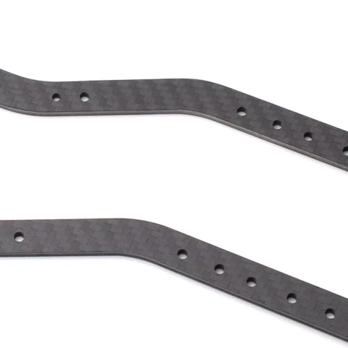 Rc Frame Plate For Axial For SCX10 II 90046 90047 1/10 Carbon Fibre Chassis Frame Rails Chassis Rail Set RC Crawler For Racing Upgrades Parts