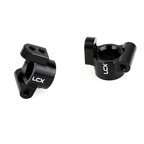 LCX Racing RC Car CNC Machined Aluminum Rear Hub Set for LOSI 1/16 Mini-B Buggy 1/18 Mini-T 2.0 Stadium Truck, Upgrades Parts Accessories