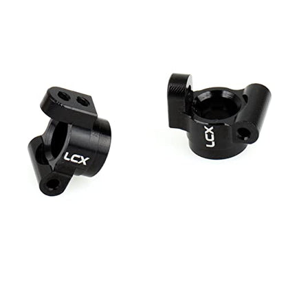 LCX Racing RC Car CNC Machined Aluminum Rear Hub Set for LOSI 1/16 Mini-B Buggy 1/18 Mini-T 2.0 Stadium Truck, Upgrades Parts Accessories