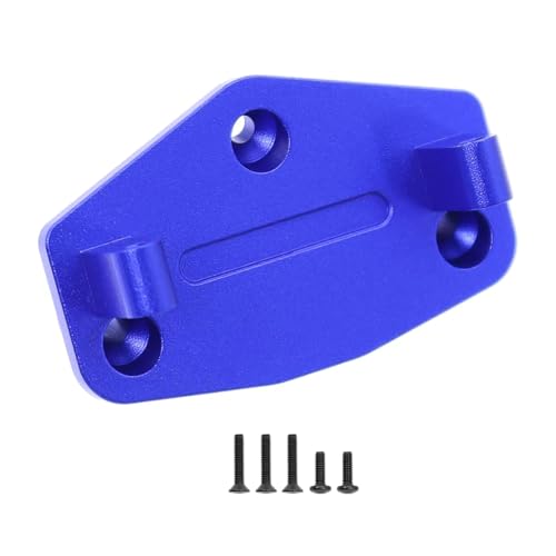 Compatible with LOSI for Mini for LMT RTR-LOS01026 4X4 1/18 Rc Monster Truck Upgrade Parts Aluminum Servo Mount Bracket 7075 RC Accessories(Blue) - color: Blue