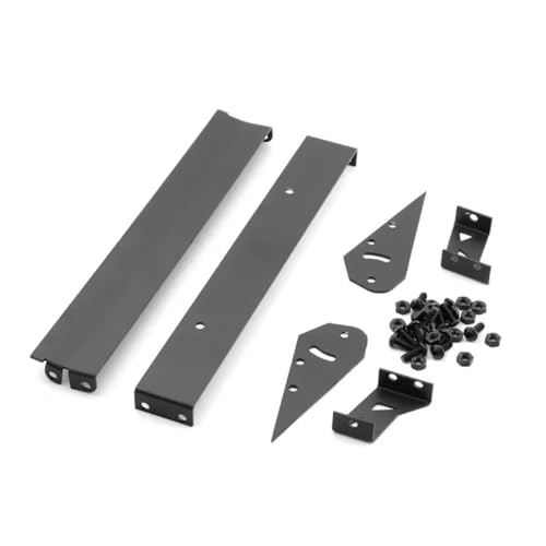 Rc Upgrade Spare Parts for TT02 XV01 Ptg2 for Hsp 94123 FW06 1/10 Metal Tail Wing Rear Spoiler RC On-Road for Racing for Rally Drift Car