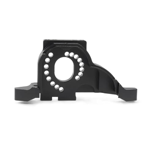 Aluminum Alloy Motor Plate Upper Spur Gear Cover for 1/10 RC Car Crawler TRX4 Chassis Bronco Defender Sport K5 TRX6 8290 Upgrade (Black Full Set) - color: Black Full Set