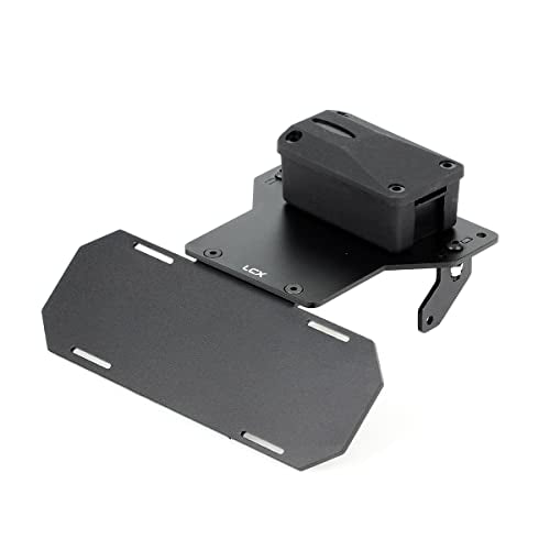 LCX Racing 1/10th RC Crawler Car CNC Machined Aluminum Battery Tray Forward Shifting Combo Relocate for RC Car Axial SCX10 II 90046, Upgrades Parts Accessories