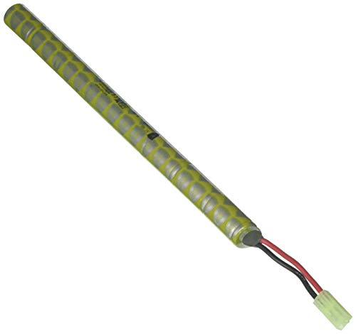 Elite Force Airsoft Battery, 9.6V NiMH 1600 mAh, Stick | For 6mm BB Electric Airsoft Guns
