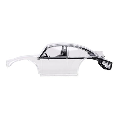 INJORA BUG18 Body with Interior for 1/18 TRX4M Universal LCG Chassis（Clear） - color: Clear