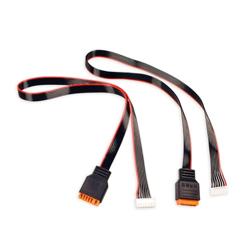 MEIVIFPV 4Pcs JST-XH Balance Cable 2-6S 3S 4S 50cm RC Battery Balance Charger Extension Cable Leads Adapter for RC Battery Charging