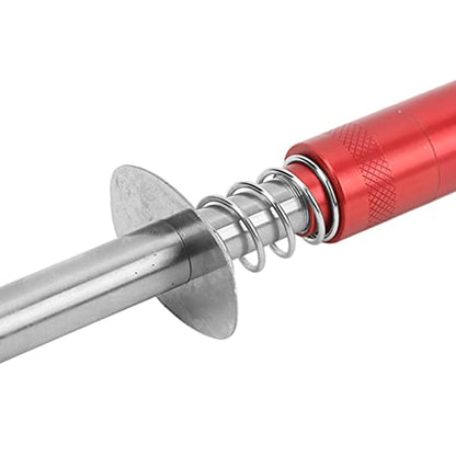 Glow Plug Igniter RC Starter Kit with N3 Glow Plug, RC Engine Igniter for Methanol Fuel Oil Powered Vehicles, Aluminum Alloy Glow Plug Starter for HSP 80103 RC Car, Aircraft, Ships (Red) - color: Red
