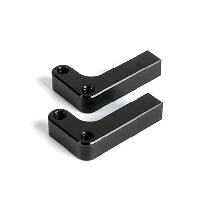 RC Car Battery Plate, Carbon Fiber Battery Tray ESC Receiver Mount for 1/10 RC Crawler Cheater Rigs Gen2 LCG Chassis Lower Center of Gravity Rails