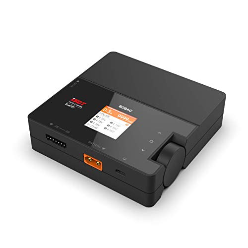 ISDT 608AC 50W AC/200W DC LiPo Battery Balance Charger, Smart XT60 RC Battery Detachable Charger/Discharger for Life, Lilon, LiPo, LiHv 1-6S / Pb 1-12S / NiMH 1-16S