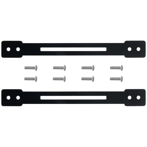 2Pcs Aluminum Body Stay Mount Chassis Plate for Tamiya Bullhead Super Clodbuster 1/10 RC Truck Car Upgrade Parts