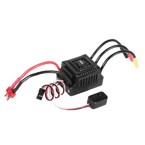Brushless Motor Electric Speed Controller Sensorless Adjustable RC Accessory for Truck, Style A - color: Style a