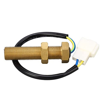 M16x1.5 Magnetic Rotate Speed Sensor - Gear Teeth Pick Up Sender - IP44 - Measure Engine Rotation Speed - for Engine Monitoring - Automotive Mechanics