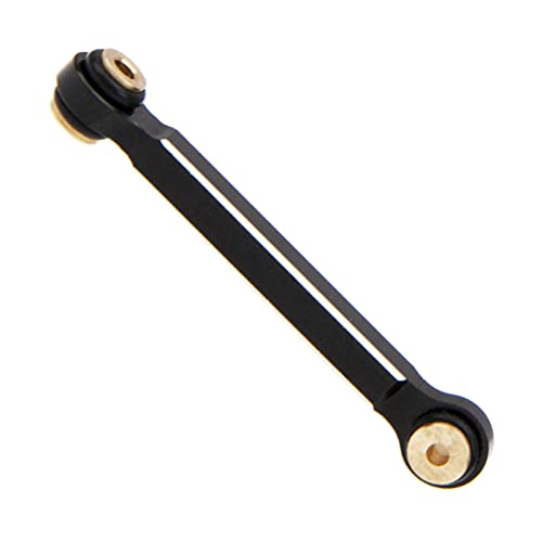Aluminum Steering Servo Rod Tie Links Drag Linkage Compatible with Axial SCX24 AXI90081 AXI00002 1/24 RC Crawler Car