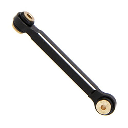 Aluminum Steering Servo Rod Tie Links Drag Linkage Compatible with Axial SCX24 AXI90081 AXI00002 1/24 RC Crawler Car