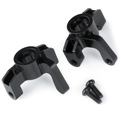 2Pcs Aluminum Front Steering Knuckles Caster Blocks Compatible with 1/16 B 2WD RC Buggy Model Upgrade Parts(Steering Knuckles) - color: Steering Knuckles