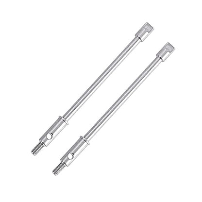 1/24 RC Stainless Steel Rear Axle Drive Shaft Set for Axial SCX24 RC Crawler Car Upgrade Parts (Rear) - style: Rear