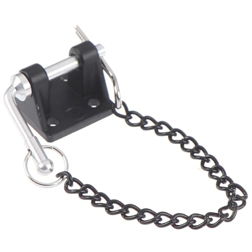 RC Crawlers Components for 1/10 Metal Hitch Tow Shackles Trailer Hook Set with for Climbing Rope Chain Spare Parts RC Crawler Model Accessories