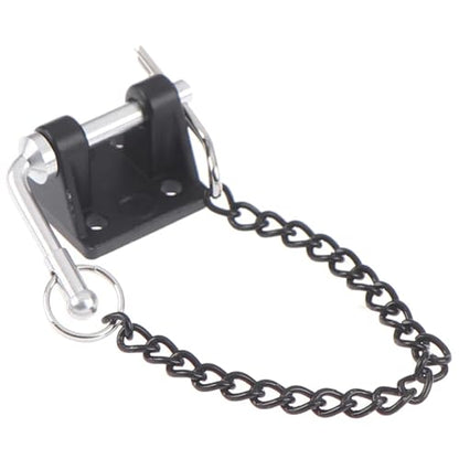 RC Crawlers Components for 1/10 Metal Hitch Tow Shackles Trailer Hook Set with for Climbing Rope Chain Spare Parts RC Crawler Model Accessories