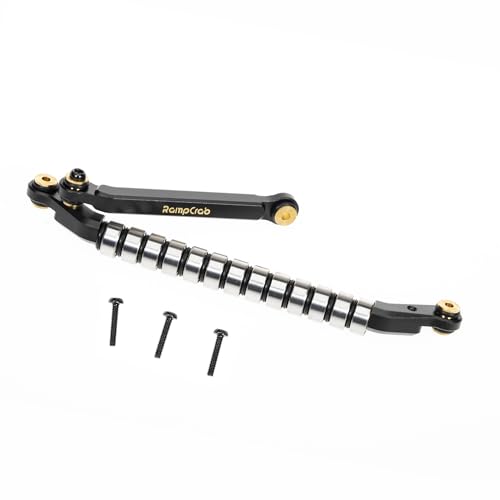 RampCrab Bearing Steering Link for SCX24 & AX24 +4mm axle on Each Side - color: 1 Set, size: +4mm length