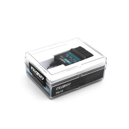 Flysky FBr12 2.4GHz AFHDS3 Waterproof PPX7 External Dual Antenna Receiver | With Transfer Back Function Marine For Transmitters PL18 NB4 NB4 Lite RC Car Boat