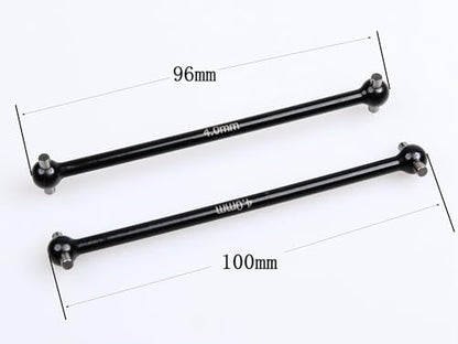 RC Car Transmission Shaft For Team For Losi For TLR For 8ight XE 4WD 1/8 Buggy Upgrade RC Car Part Center Drive Shaft Axles With Cups Set Transmission Shaft Accessories(Cups) - size: Cups