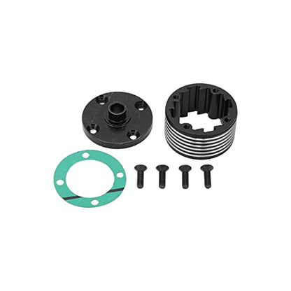 Metal Front Middle Rear Universal Differential Case 8655, Differential Case for ZD Racing DBX - 07 EX - 07 1/7 RC Car, High Strength Steel Differential Gearbox with Aluminum Alloy