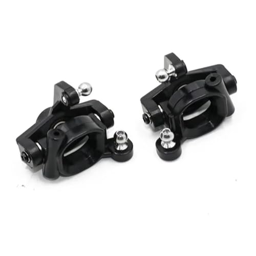 RC Car Accessories Compatible with Wltoys 144001 144010 124016 124017 124019 RC Car Upgrade Parts 10X Steering Knuckles C-Hub Carrier Rear Hub Set