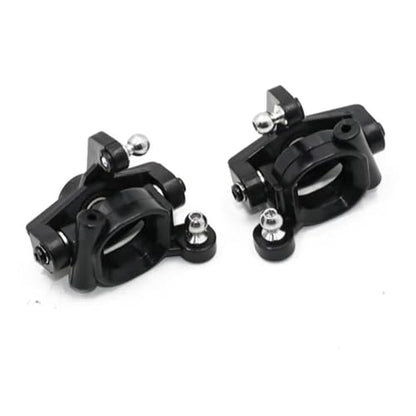 RC Car Accessories Compatible with Wltoys 144001 144010 124016 124017 124019 RC Car Upgrade Parts 10X Steering Knuckles C-Hub Carrier Rear Hub Set