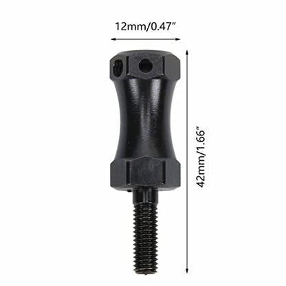 Wheel Hex Hub Extension Adapter, Extension Hex Drive Adapter, RC Extended Wheel Hex Coupler Steel 12mm Diameter Extension Adapter Combiner for 1/10 RC Cars