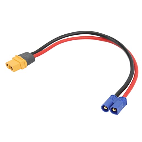 SWOQ Convenient and Convenient Resistance for EC3 malefemale connectors, EC3 Male Plastic Copper Cable for RC car