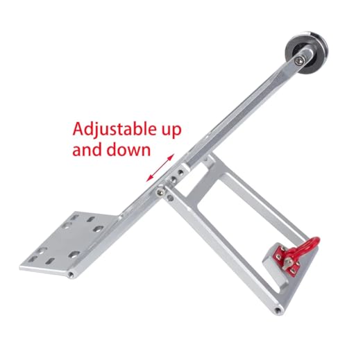 RC Winch/Servo Rescue Truck Tow Truck Crane Arm Wrecker DIY Tool 1/10 RC Crawler Car Axial SCX10 D90 TRX4 Capra LCG Chassis Part (B 5 in 1 Wrecker KIT) - color: B 5 in 1 Wrecker Kit