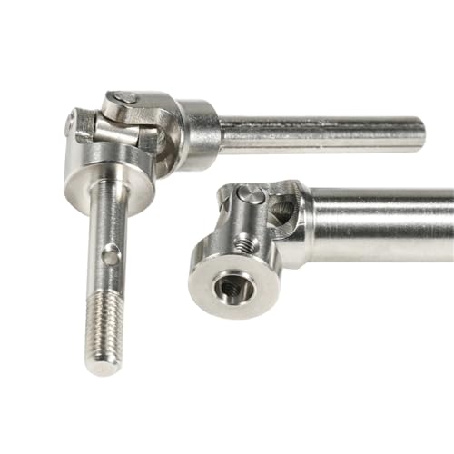 RC Car Drive Shafts for Slash for Rustler for Stampede for Hoss HQ727 1/10 4Pcs Transmission Shaft Front Rear Drive Shaft Universal Joint Driveshaft RC Truck Upgrade Car Parts