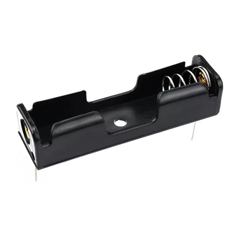 10 Pcs AA Battery Holder 1 Cell PC Pin, Through Hole for PCB Mount Projects 1xAA 1.5V Battery Shell Case Box for Technology Production Toy Models Accessory DIY - size: 1AA PC pin
