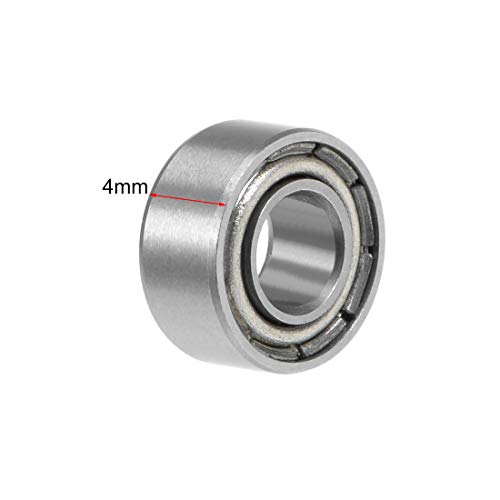 uxcell 684ZZ Deep Groove Ball Bearing 4x9x4mm Double Shielded Chrome Steel Bearings 5-Pack - size: 4mmx9mmx4mm