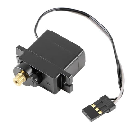 GLOBACT 1.2KG Micro Metal Gear Servo for Arrma Grom Losi Mini-B/Mini-T | SPMSSX110, For Granite Mojave Typhon Gorgon Quake Grom 1/12 1/14 1/16 1/18 RC Truck Racecar Upgrade - size: 1.2KG RC Servo