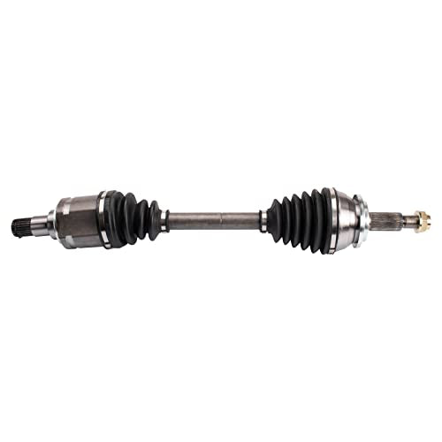 TRQ Front Driver Side CV Axle Assembly Compatible with 16-18 Toyota RAV4 LE Limited XLE SE Japan Built Models 1st VIN Digit J 11-16 Scion tC Manual Transmission - style: CSA32572