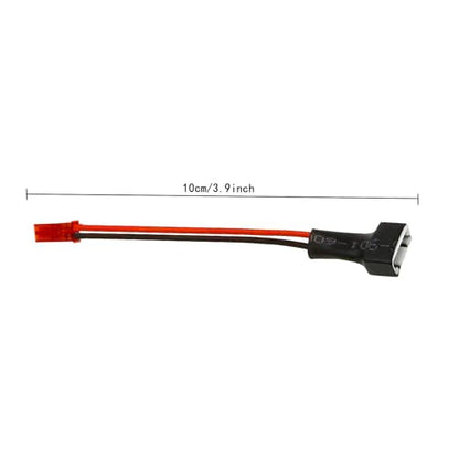 6Pcs 20AWG 3S Lipo Balance Connector JST Male to JST-XH Balance Male Plug Adapter for RC Car Boat 3S LiPo Battery(10CM)