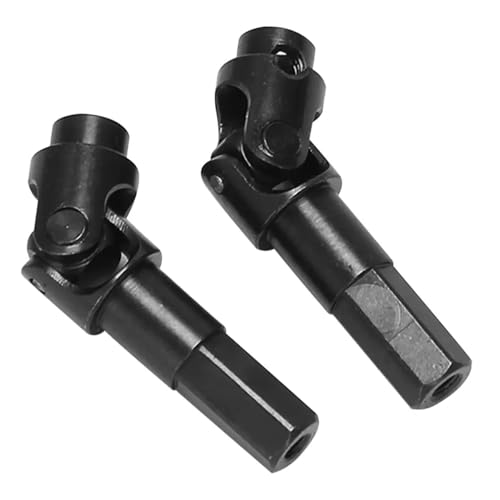 COMODO RC Crawler Axle Drive Shaft 1/10 Scale Metal Front and Rear Set Compatible with C14 C24 C34 B14 B24 B36 MN D90 MN99S