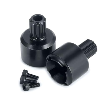 RC Car Differential Cup for X-Maxx 8S 77086-4 for Buggy 1/5 1Pair Metal Diff Drive Cup RC Trucks Car Upgrade Parts Model Accessories Modified Crawlers(Double) - size: Double