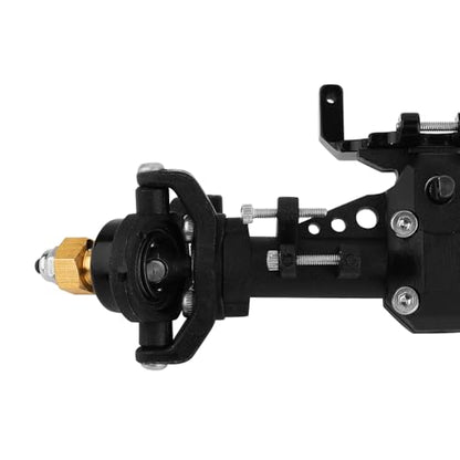1/24 Scale Plastic Nylon Axles Front and Rear Portal Axle Assembly w/New C Knuckle for Axial SCX24 90081 C10 Jeep 1/24 RC Crawler Upgrade