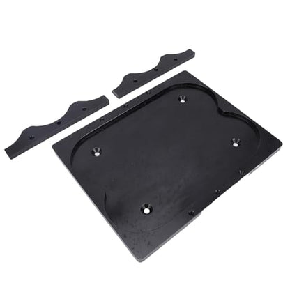 Battery Billet Pallet Battery Tray Battery Mount 6061-T6 Aluminum Alloy Anodized Universal Replacement for Optima 34 78 Batteries with High Strength Secure Installation