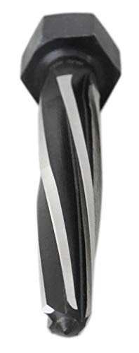 Accusize Industrial Tools Chucking Reamer, 15/16 in, 0523-6045 | HSS Aligning Reamer, 15/16" Dia, 5" Flute, 7" OAL, Hex Shank, Spiral Flute - size: 15/16 inch