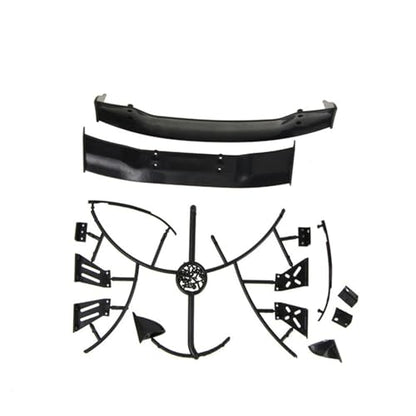 for 1/10 RC for Racing Drift Car Rear Wings Drift Road Body Spoiler Wing for Universal Parts Accessories RC Car Parts